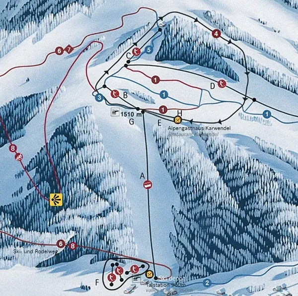 Lyžařský areál Pertisau