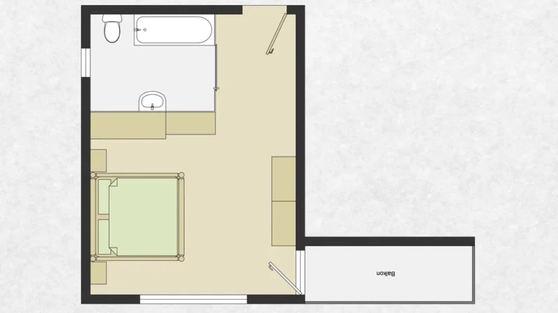 Himmelbettzimmer