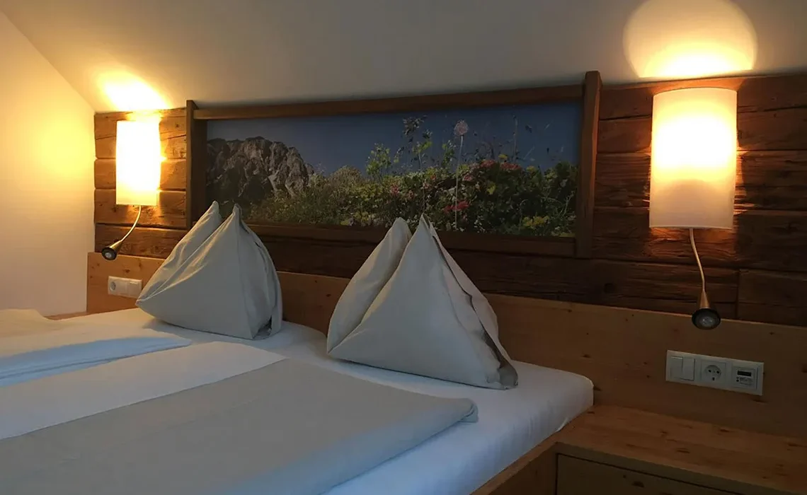 Dvoulůžkový pokoj s balkónem v Apart-Hausu