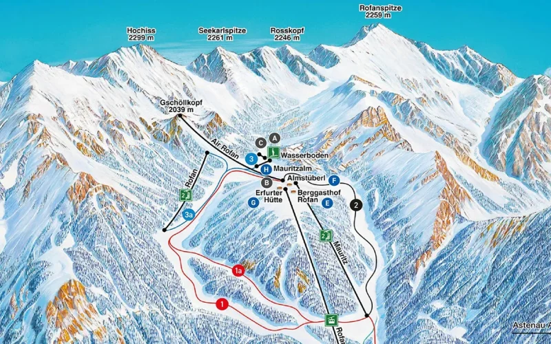 Lyžařský areál Rofan